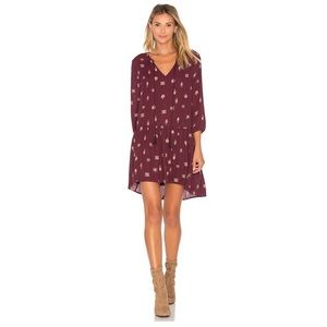 BB Dakota Boysenberry Fall Dress